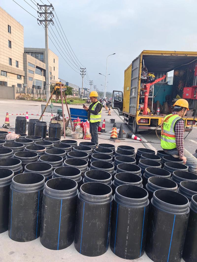 高石碑镇管道短管置换