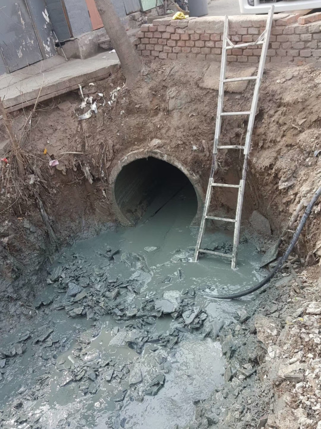 高石碑镇管道清洗