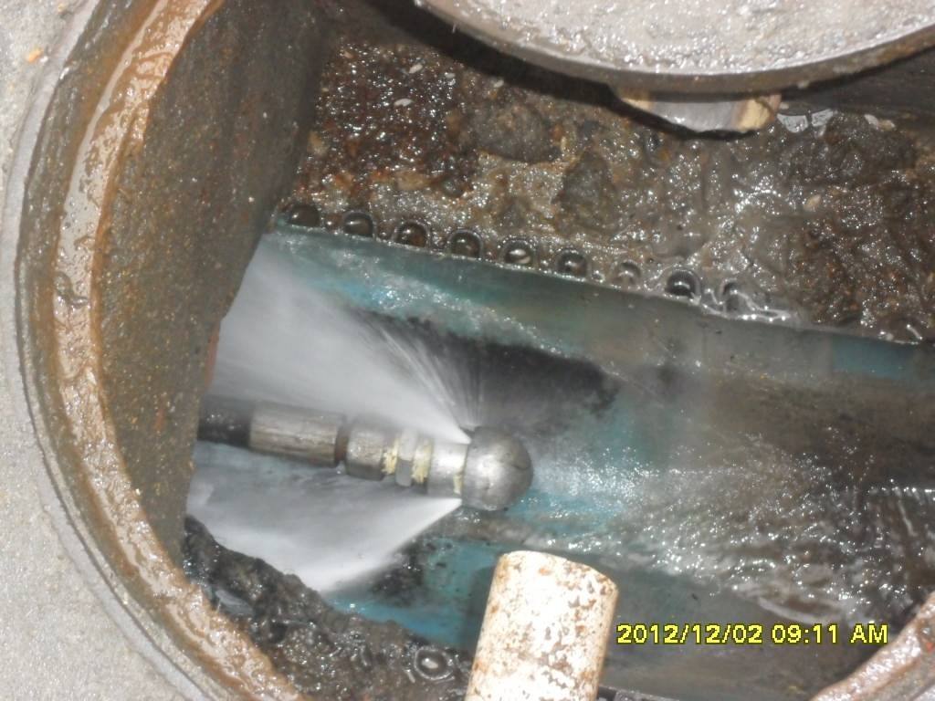 高石碑镇污水管道高压清洗