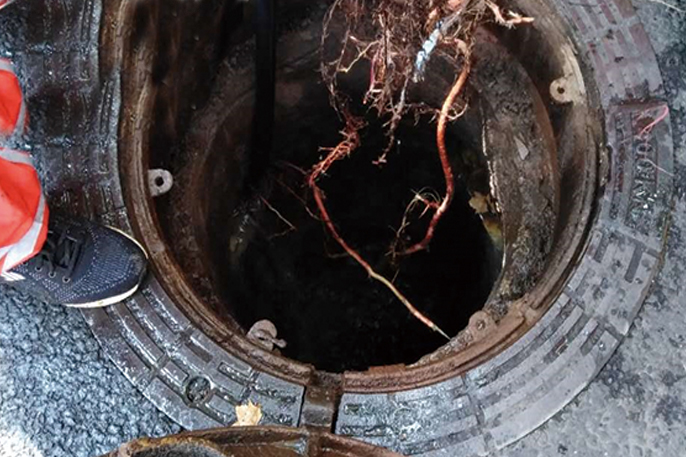 高石碑镇管道预处理